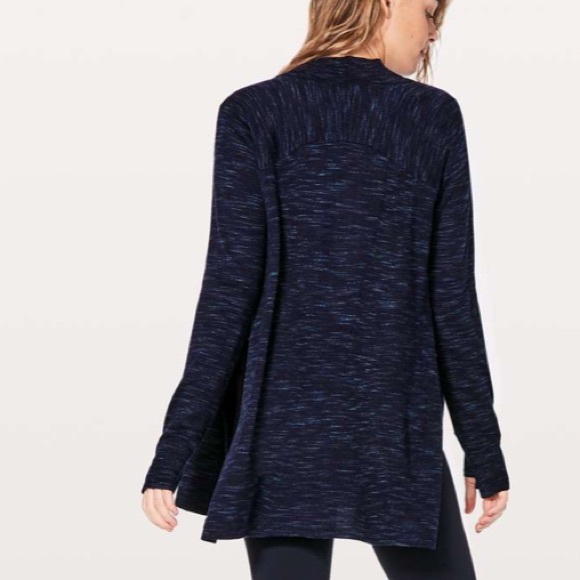 NWOT’s Lululemon Blissful Zen Sweater Navy M - Picture 2 of 7